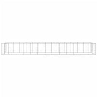 Gabbia per Cani da Esterno in Acciaio Zincato 53,24 m² 3082322