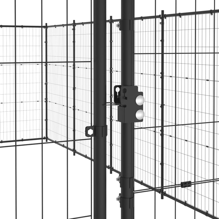 Gabbia per Cani da Esterno in Acciaio 21,78 mÂ² cod mxl 62181