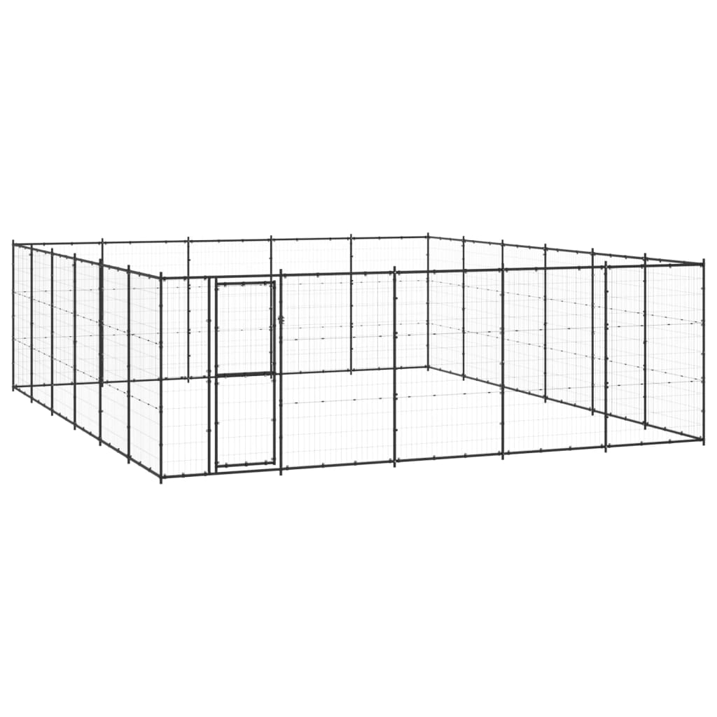 Gabbia per Cani da Esterno in Acciaio 36,3 mÂ² cod mxl 61046