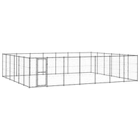 Gabbia per Cani da Esterno in Acciaio 50,82 m² 3082325