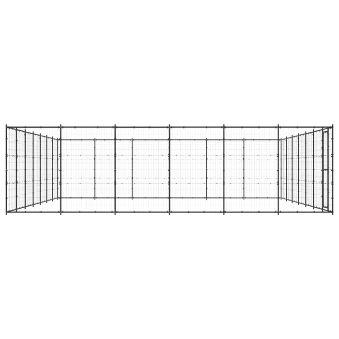 Gabbia per Cani da Esterno in Acciaio 50,82 mÂ² cod mxl 62178