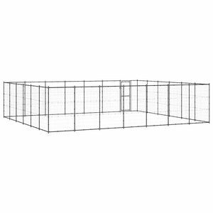 Gabbia per Cani da Esterno in Acciaio 50,82 m² 3082325