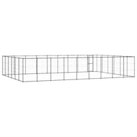 Gabbia per Cani da Esterno in Acciaio 65,34 m² 3082326