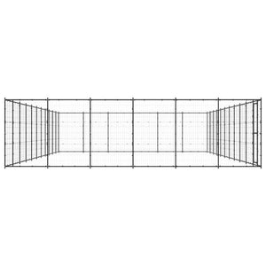 Gabbia per Cani da Esterno in Acciaio 79,86 mÂ² cod mxl 61045