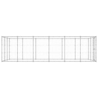 Gabbia per Cani da Esterno in Acciaio Zincato 21,78mÂ² cod mxl 59977