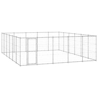 Gabbia per Cani da Esterno in Acciaio Zincato 36,3 mÂ² cod mxl 59976