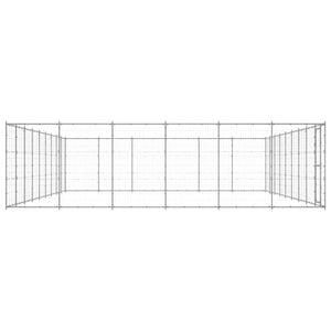 Gabbia per Cani da Esterno in Acciaio Zincato 65,34 mÂ² cod mxl 59974
