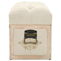 Panca contenitore cm 110 panna massello di abete e tessuto 02_0010762