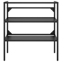 Struttura lavabo bagno 79 x 38 x 83 cm ferro nero 02_0006767