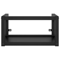 Struttura lavabo bagno sospeso 40 x 38 x 31 cm ferro nero 02_0006759