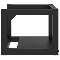 Struttura lavabo bagno sospeso 40 x 38 x 31 cm ferro nero 02_0006759