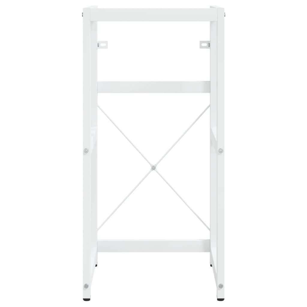 Struttura lavabo bagno 40 x 38 x 83 cm ferro bianco 02_0006751
