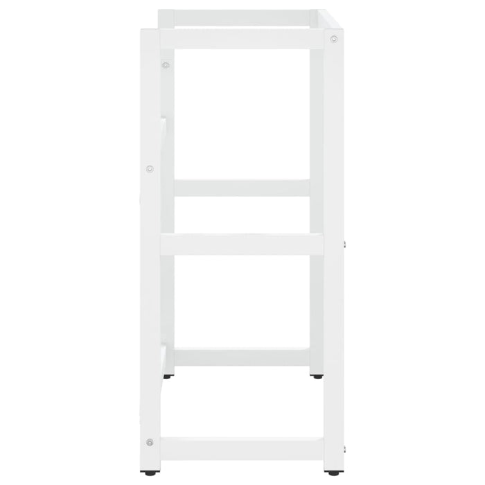 Struttura lavabo bagno 59 x 38 x 83 cm ferro bianco 02_0006753