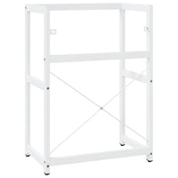 Struttura lavabo bagno 59 x 38 x 83 cm ferro bianco 02_0006753