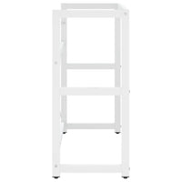 Struttura lavabo bagno 79 x 38 x 83 cm ferro bianco 02_0006754