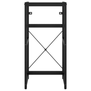 Struttura per Lavabo da Bagno Nera 40x38x83 cm in Ferro cod mxl 71581