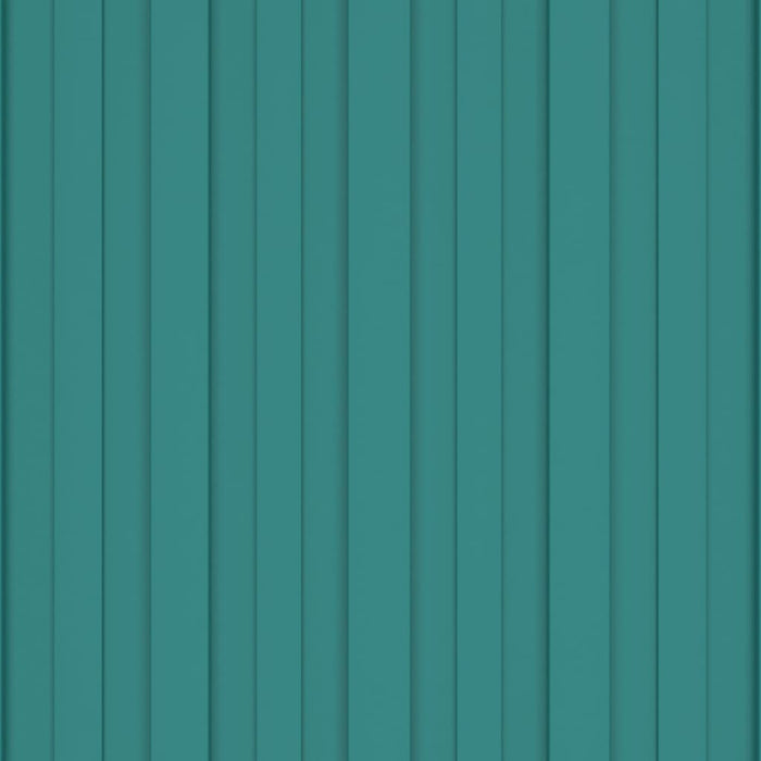 Pannelli da Tetto 36 pz in Acciaio Zincato Verde 60x45 cm cod mxl 39880