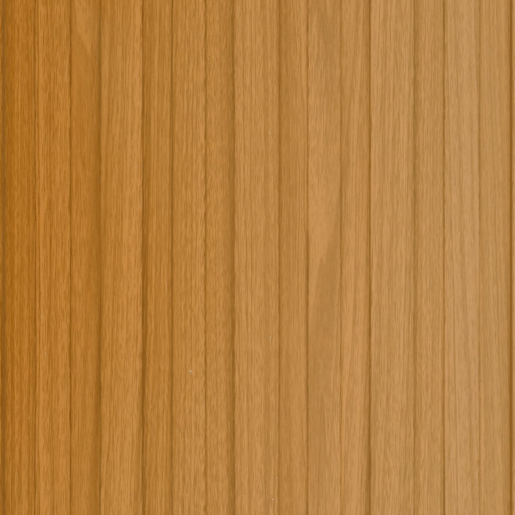 Pannelli da Tetto 12 pz Acciaio Zincato Legno Chiaro 80x45 cm