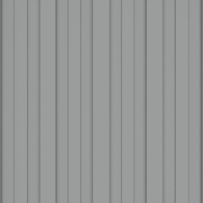 Pannelli da Tetto 36 pz in Acciaio Zincato Grigio 100x45 cm