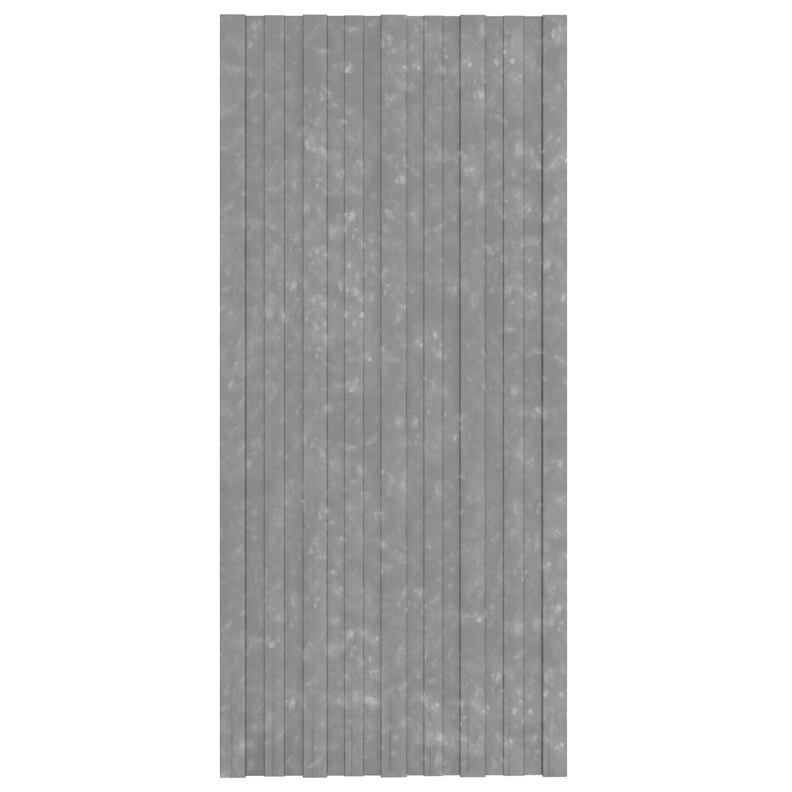 Pannello per tetto 12 pcs Argento 100 x 45 cm Acciaio zincato 42047131