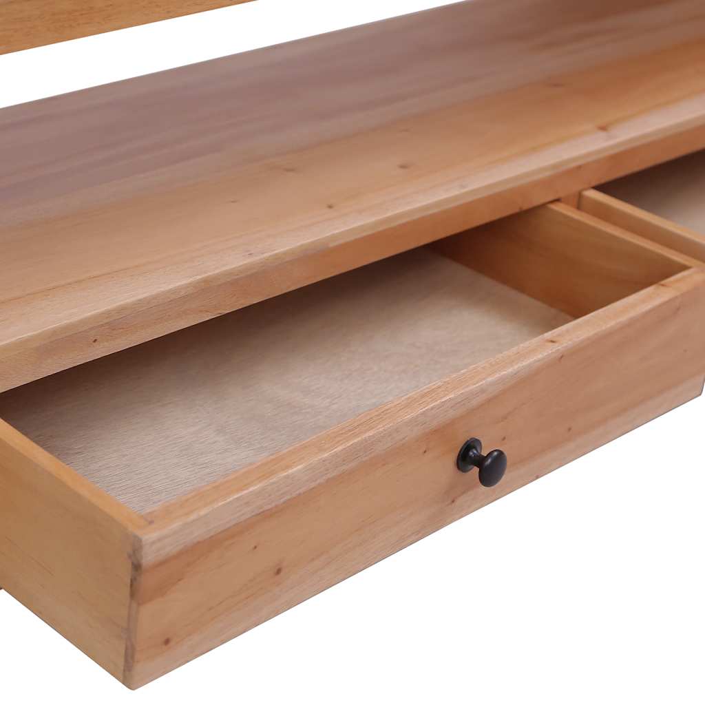 Mobile Porta TV-Mobile per TV-Credenza TV 115x30x40 cm in Legno Massello di Mogano