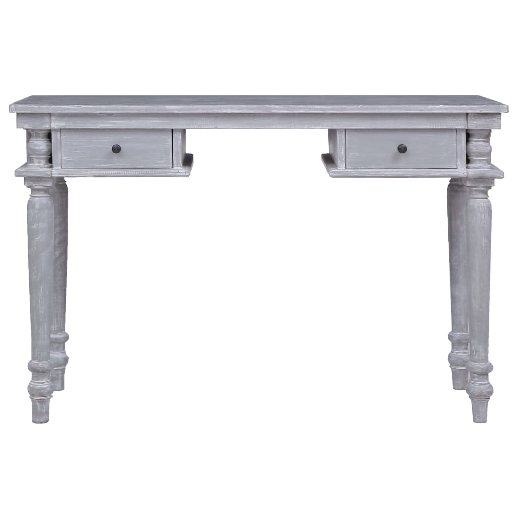 Scrivania 115x50x78 cm in Legno Massello di Mogano 337084