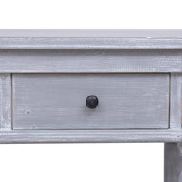 Scrivania 115x50x78 cm in Legno Massello di Mogano 337084