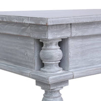 Scrivania 115x50x78 cm in Legno Massello di Mogano 337084