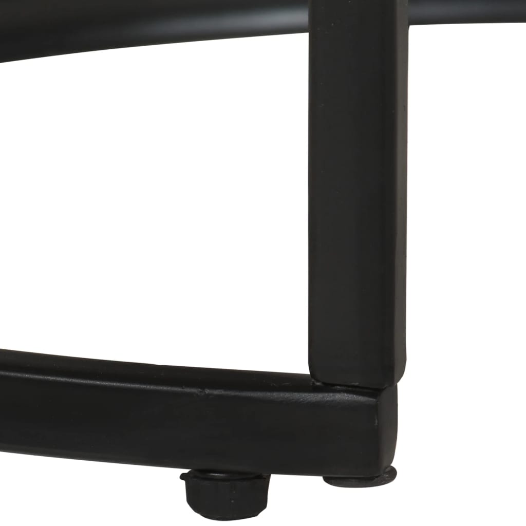 Tavolini Impilabili 3 pz in Legno di Mango Grezzo cod mxl 29759