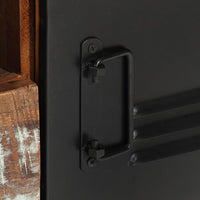 Mobile Porta TV 120x30x40 cm in Legno Massello di Recupero 338223