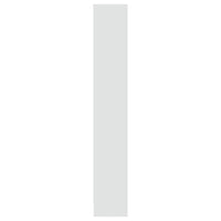 Scarpiera con 4 Ante Bianca 59x24x136 cm in Legno Multistrato 338131