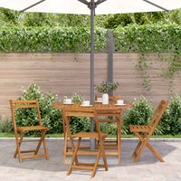 Tavolo da Giardino Pieghevole 110 cm in Massello d'Acacia cod mxl 53827