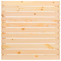 Set Divani da Giardino 3 pz con Cuscini Crema Massello di Pino cod mxl 74283