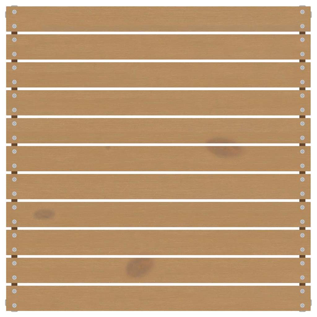 Set Divani da Giardino 3 pz con Cuscini Crema Massello di Pino cod mxl 77162