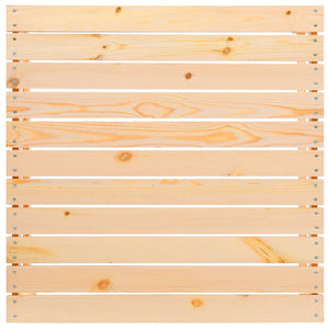 Set Divani da Giardino 3 pz con Cuscini Crema Massello di Pino cod mxl 73495