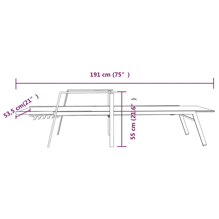 Sdraio sdraio prendisole lettino da giardino terrazza arredo da esterno acciaio e tessuto Textilene crema 02_0012248