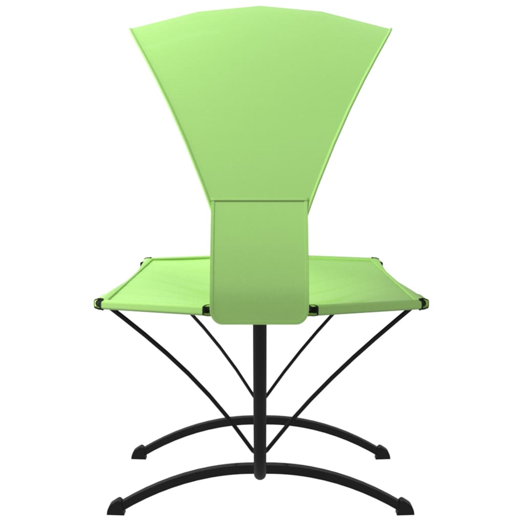 Lettino con Tettuccio Verde in Acciaio e Tessuto Oxford 317602