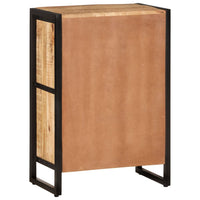 Portabottiglie per 16 Bottiglie in Legno Massello di Mango 338464