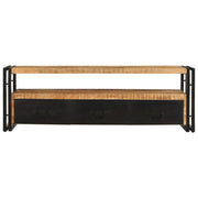 Mobile Porta TV-Mobile per TV-Credenza TV 120x30x40 cm in Legno Massello di Mango 974740