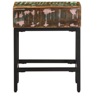 Tavolino 40x30x51 cm in Legno Massello di Recupero 338473