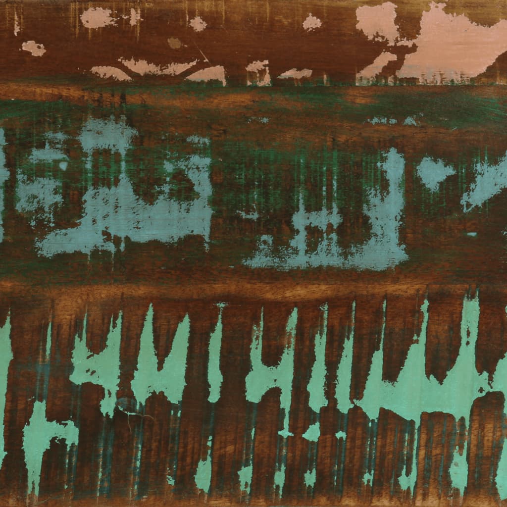 Tavolino 40x30x51 cm in Legno Massello di Recupero cod mxl 23689