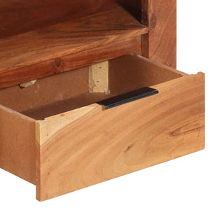 Mobile Porta TV 110x30x40 cm in Legno Massello di Acacia 338027