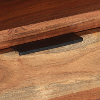 Mobile Porta TV 110x30x40 cm in Legno Massello di Acacia 338027