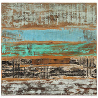 Tavolo da Pranzo 82x80x76 cm in Legno Massello di Recupero  cod mxl 13176