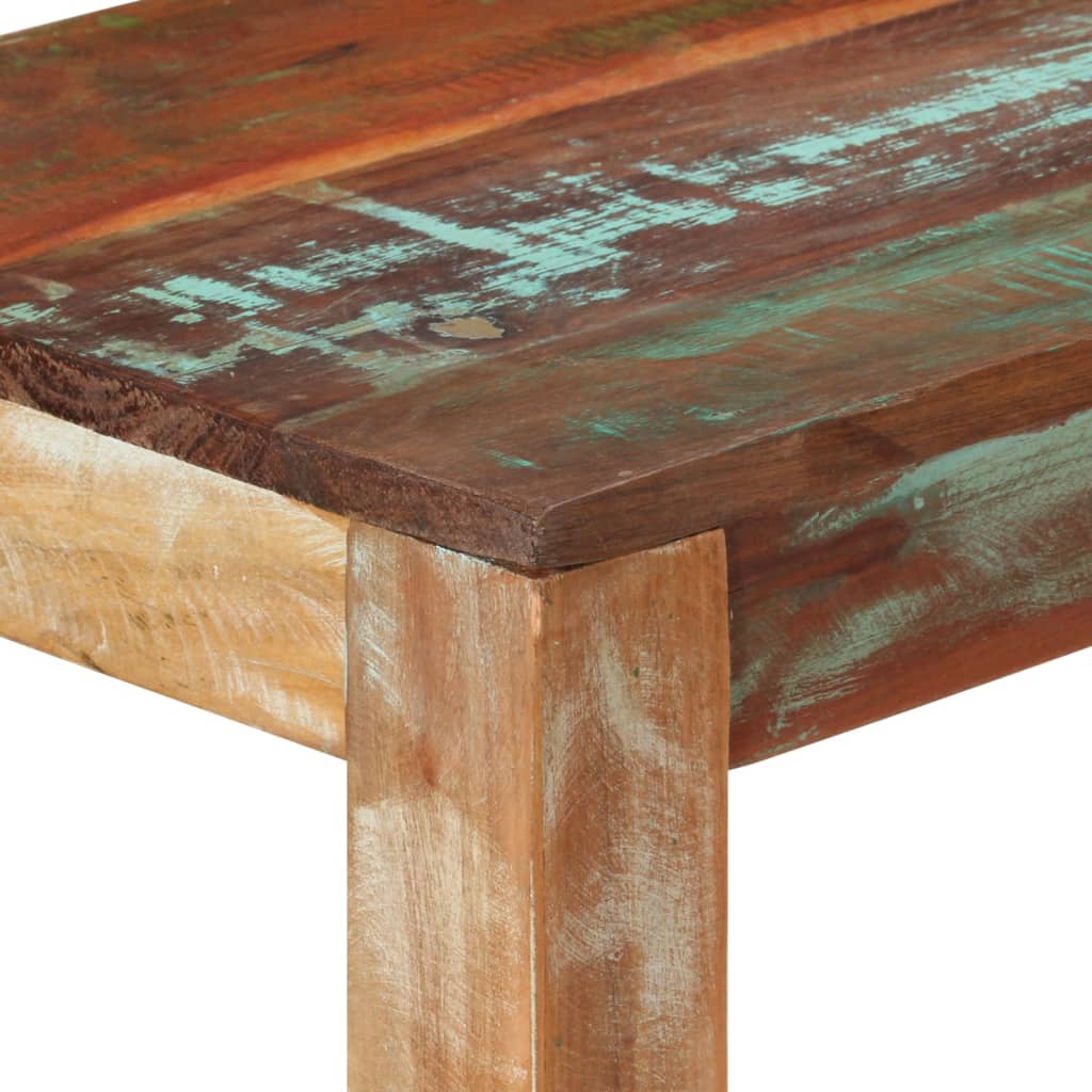 Tavolo Consolle 110x35x76 cm in Legno Massello di Recupero 337271
