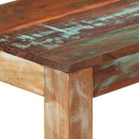 Tavolo Consolle 110x35x76 cm in Legno Massello di Recupero 337271