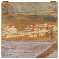 Tavolino da Salotto 60x60x35 cm in Legno Massello di Recupero cod mxl 23889