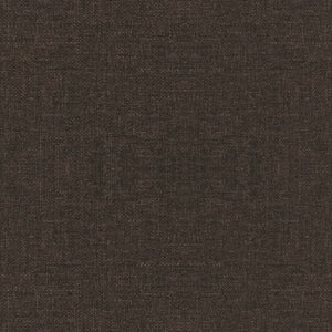 Sedie da Pranzo Girevoli 4 pz Marrone Scuro in Tessuto 338325