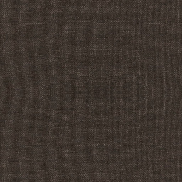 Sedie da Pranzo Girevoli 4 pz Marrone Scuro in Tessuto 338325