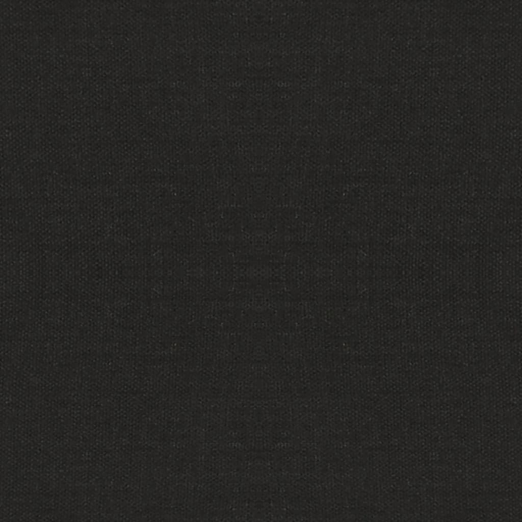 Sedie da Pranzo Girevoli 2 pz Nere in Tessuto 338349